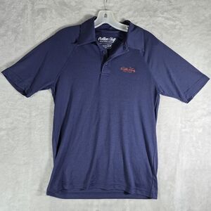 Malbon Roll King Performance Polo Navy Blue Mens Size XS Short Sleeve